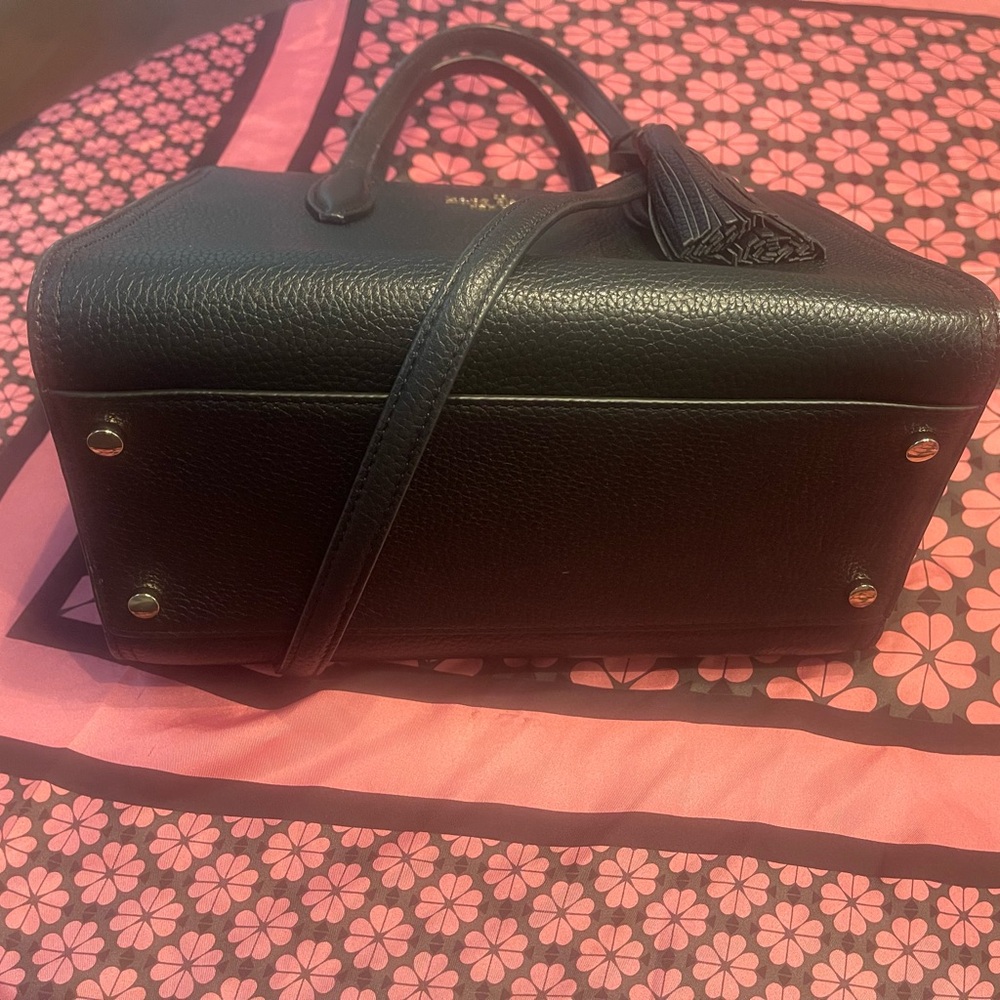 Kate Spade Black Rowe Medium Satchel ๐ - Picture 13 of 16